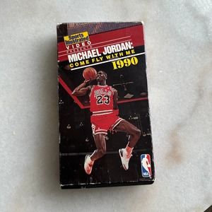 COME FLY WITH ME 1990 Michael Jordan X Sports Illustrated VHS tape